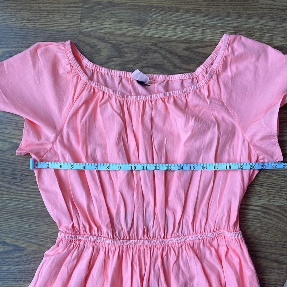 Universal Thread Short Sleeve Cut Out Back Dress Pink Orange XXL - Picture 8 of 10